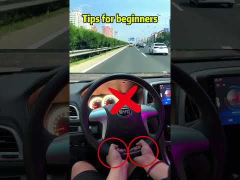 The steering wheel methods you often use may be wrong, which is dangerous #tips #car #driving