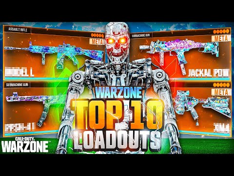 TOP 10 *BROKEN* META Loadouts in Warzone