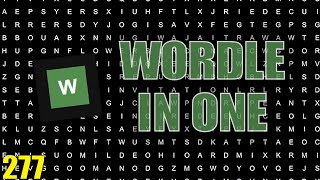 Wordle 277, Wordle In One! One Guess Wordle, Every Time.