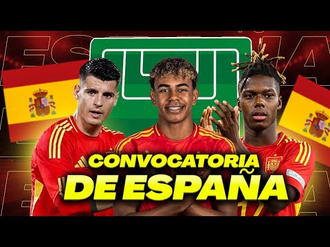 HACEMOS NUESTRA CONVOCATORIA de ESPAÑA para la NATIONS LEAGUE