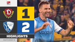 Early Brace Gets The Win! | DYNAMO DRESDEN - VFL BOCHUM | Highlights | Matchday 4 – Bundesliga 2