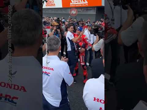 Honda Congratulates Marc Marquez | #worldchampion