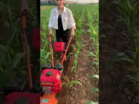 Máy cày máy xới đất máy làm cỏ nông nghiệp máy vun luống đa năng  #bgmi #automobile