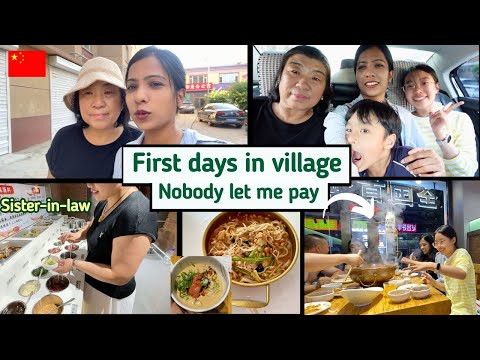 Meeting and eating with relatives in rural China | New house tour