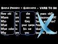Forming Questions with 'To Be'