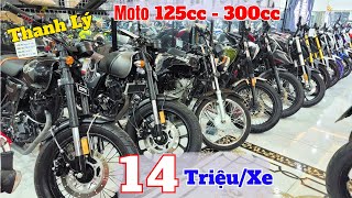 Thanh Lý Lô Moto Cruiser - Classic Tồn Kho GZ150A , FZ S150 , Husky 125 , GD110 ,Brixton 150