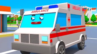 🚗 LIVE: Cars Town Adventures! 🚓🚑🔥 Non-Stop Cartoons for Kids! 🎉