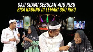 GAJI SUAMI SEBULAN 400 RIBU - DITABUNG DI LEMARI 300 RIBU | MAK TITIN HIDUP DARI JUALAN SATE KULIT