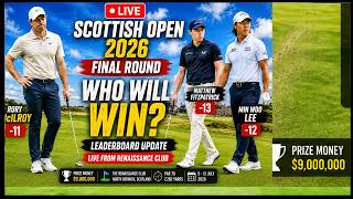Scottish Open 2026 Final Round Drama 😱 Can Rory McIlroy Steal The Title?
