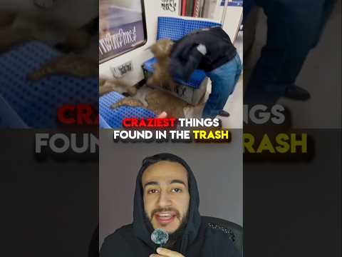 He Found WHAT In The Trash?😱