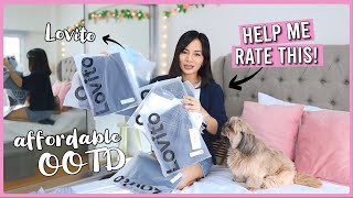 HELP ME rate my LOVITO ORDER! Afford Haul & Try-on