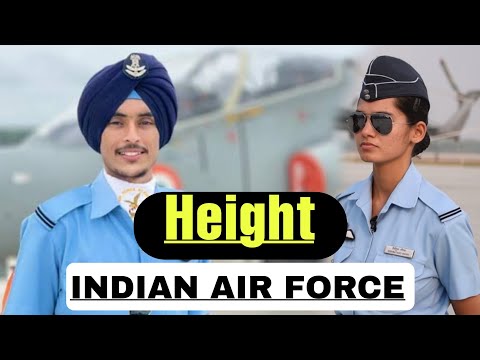 Height Eligibility | In Indian Air Force | 2025 #goalachievers