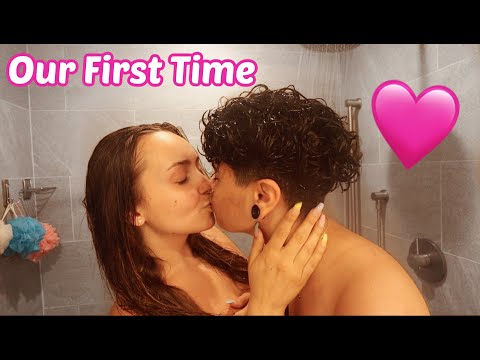 OUR FIRST TIME SHOWERING TOGETHER!