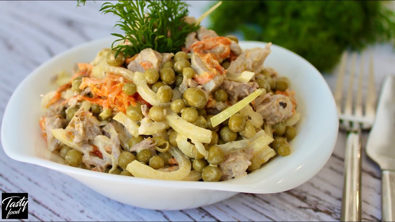 Салат КУПЕЧЕСКИЙ Мне Понравился Больше Чем Оливье!