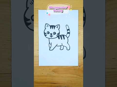 Menggambar kucing
