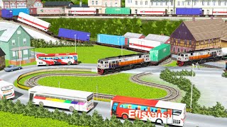 Perlintasan Kereta Api Paling Sibuk‼️ #5