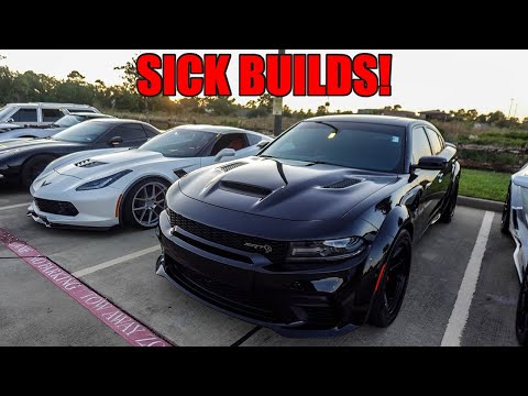 I Took a HELLCAT REDEYE To an AWESOME MUSCLE CAR MEET! (TONS OF SICK BUILDS!)