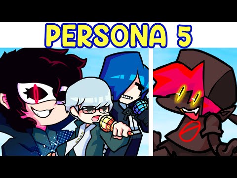 FNF VS JOKER - PERSONA 5 (Full Week - Funkin' in Starlight)