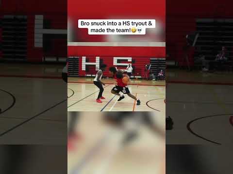 Bro Snuck Into A HS Tryout & Made The Team!