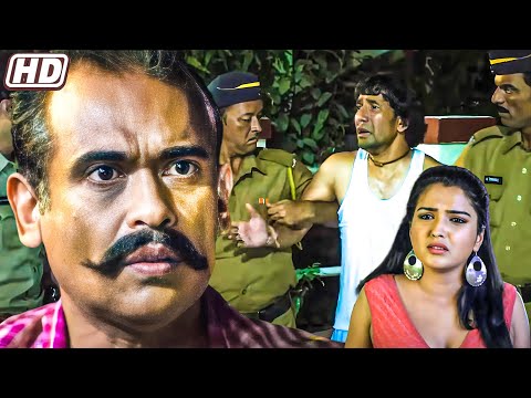 जिला जवार के समझ के रखनी.. उ सरवा चड्डी गैंग का आदमी निकरल | Nirahua Amrapali Full Action Scene