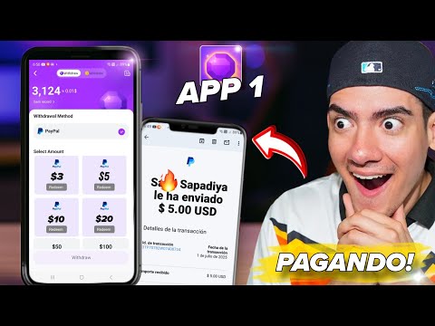 Esta APP si Paga a PayPal 💸 $10 / Como ganar dinero a PayPal desde el celular *RESULTADOS*