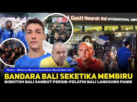 FEDERICO BARBA DIBUAT MERINDING❗️Bobotoh Bali Sambut Kedatangan Persib - Jansen Panik, Bojan Senang