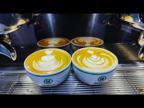 PERFECT TULIP LATTE ART IN 1 MINUTE