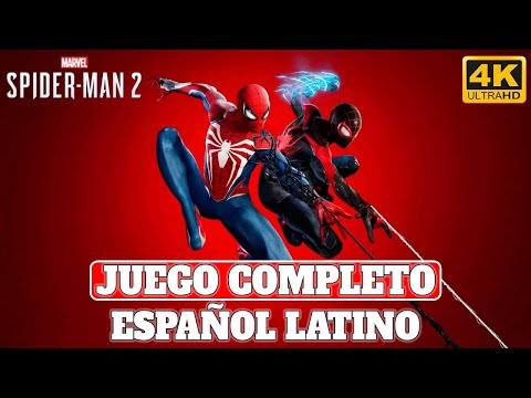 Marvel's Spider-Man 2 | Juego Completo en Español Latino + Misiones Secundarias | PS5 4K 60FPS