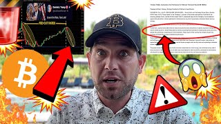 🚨 BITCOIN ALERT!!!! THIS CHANGES EVERYTHING!!! DON'T BE FOOLED!!!!!! (take action now)