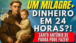 🙏 ORAÇÃO URGENTE A SANTO ANTÔNIO 💰 Quando Você Precisade Um Milagre e Dinheiro Rápido!