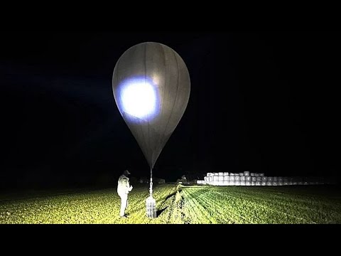 YouTube video thumbnail: Lithuania Draws up Plans to Shut Belarus Border Crossings Indefinitely After Balloon Incursions