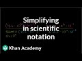 Scientific Notation and Basic Operations