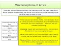 Understanding Africa's Development and Misconceptions