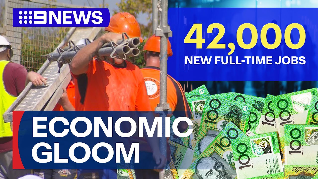 Australia’s strong unemployment figures defy economic gloom | 9 News Australia