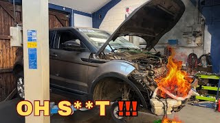 REPAIRING FIRE DAMAGE ON OUR RANGE ROVER EVOQUE
