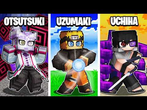 I Became EVERY CLAN in Naruto Minecraft!