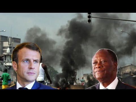 Urgence! Alassane Ouattara est cuit Macron prend une decision historique contre les ivoiriens et tac