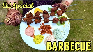 Is Eid pe banaye yeh Special Seekh Tujje -Taste esa ke sabko yaad rahe-mutton barbecue #eid #kashmir