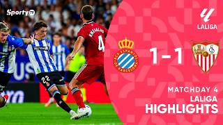 Espanyol 1-1 Sevilla | 26/27 | LaLiga - Game highlights | SportyTV