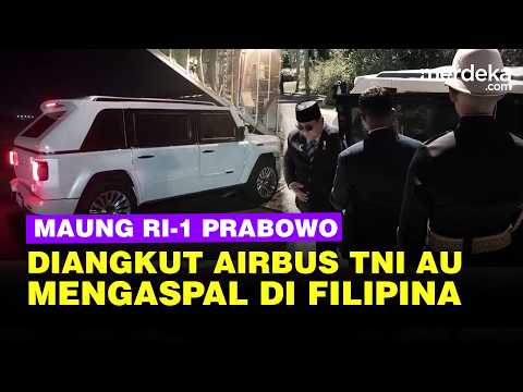 Cerita Maung RI-1 Prabowo, Diangkut Pesawat TNI AU hingga Mengaspal Gagah di KTT Filipina