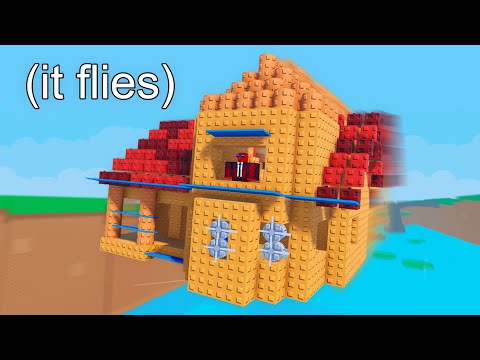 I Built a Flying House in Build a Plane