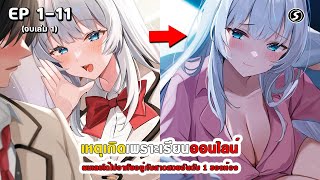 สปอยมังงะ - เหตุเกิดเพราะต้องเรียนออนไลน์ ผมเลยได้ไปอาศัยอยู่กับสาวสวยอันดับ 1 ของห้อง ตอนที่ 1-11