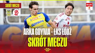 SKRÓT: ARKA GDYNIA – ŁKS ŁÓDŹ. WALKA O CZOŁÓWKĘ! BETCLIC 1 LIGA – 7. KOLEJKA