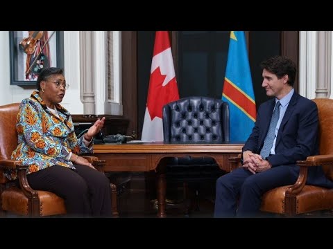 🔴La 1e ministre de la Rdc Mme Judith TULUKA a été reçu par le 1er ministre du Canada Justin Trudeau.