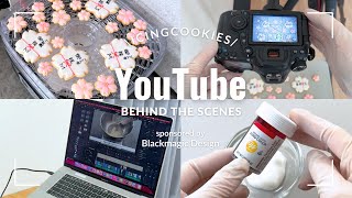 【YouTube撮影の裏側】アイシングクッキー動画のメイキング 機材設置から動画編集まで