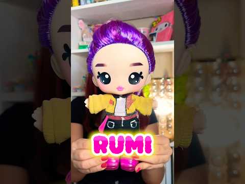 hice a RUMI GIGANTE!😱💜 #hellomon #abriendojuguetes #juguetes #kpopdemonhunters