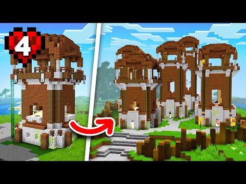 J’ai AMÉLIORÉ une TOUR de PILLEUR dans Minecraft Hardcore