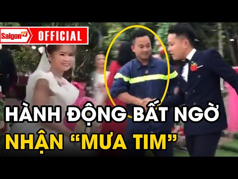 Thanh niên mặc đồ 'LÍNH CỨU HOẢ' tới dự đám cưới bạn thân nhận mưa tim từ CĐM