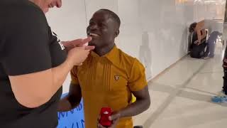 Asi Recivimos a mi Esposo Kelvin Mensah En Colorado