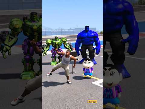Franklin And Shinchan's Money Challenge in Gta 5 #shorts